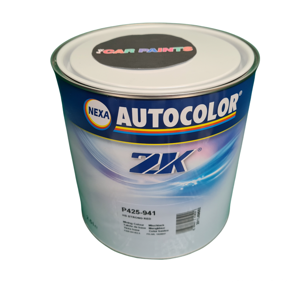 Nexa Autocolor ICI 2K Tinter P425941 Strong Red 3.5 Litre YTS Car