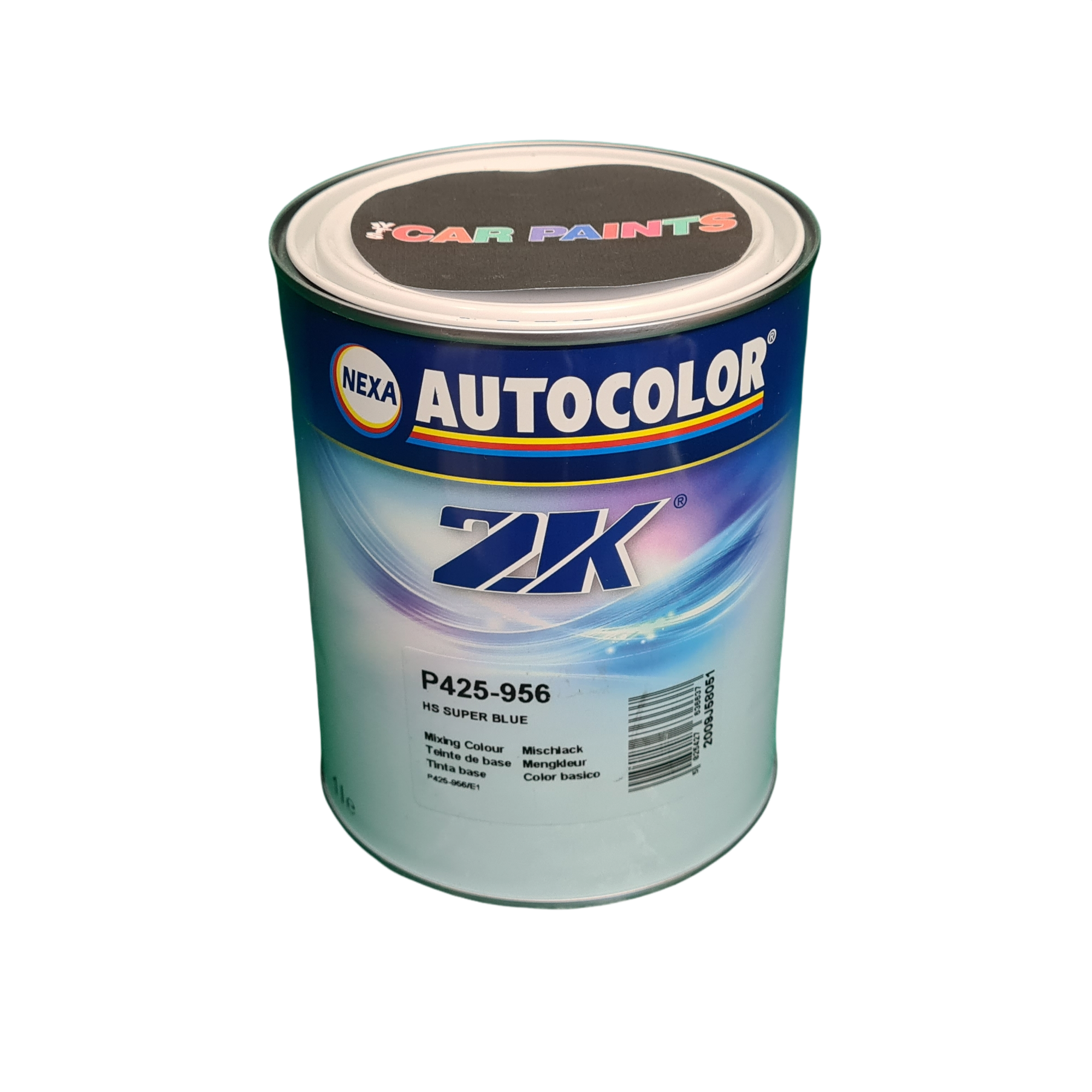 Nexa Autocolor ICI 2K Tinter P425956 Super Blue 1 Litre YTS Car