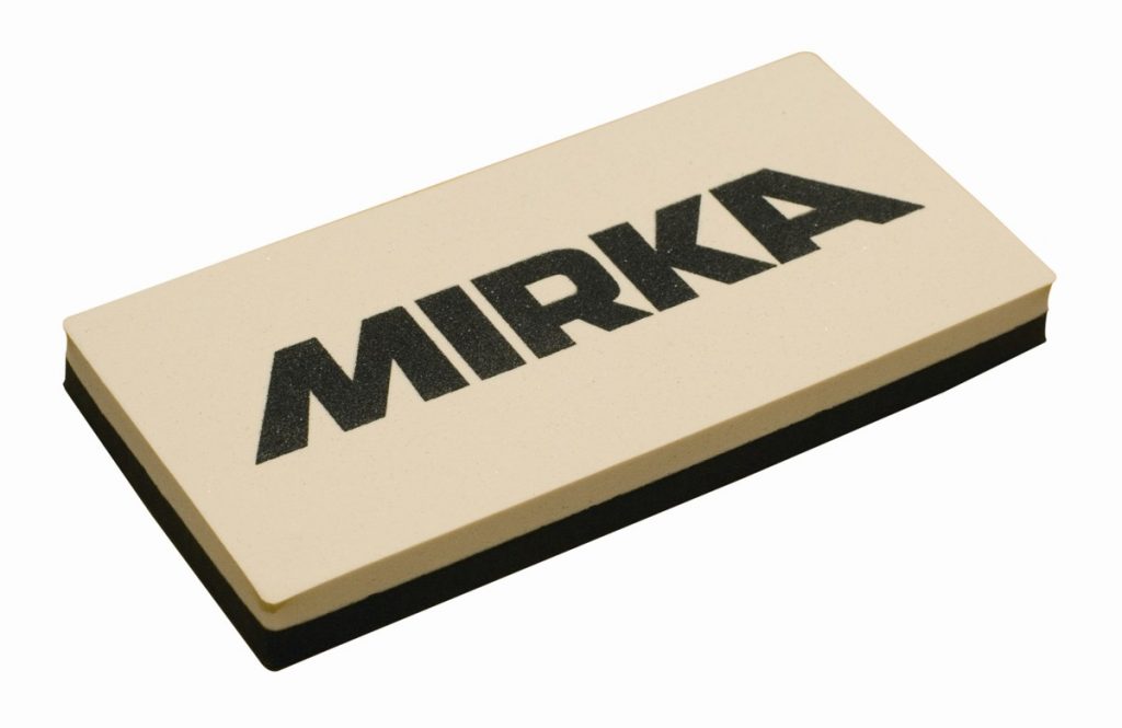 Mirka Sanding Block 125 x 60 x 12mm 2Sided Soft/Hard YTS Car Paints Ltd